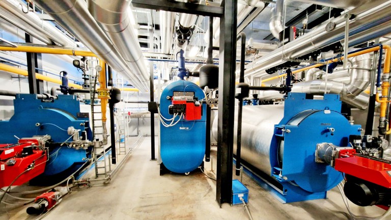 BOSCH katlu mājas izbūve ar kopējo jaudu 9,5mW
