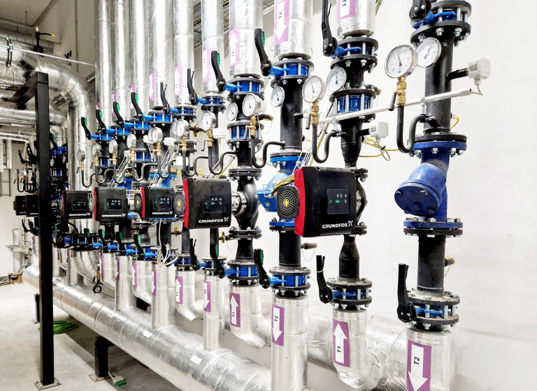 Katlu mājas 3.2mW un tehnoloģiju apsaiste