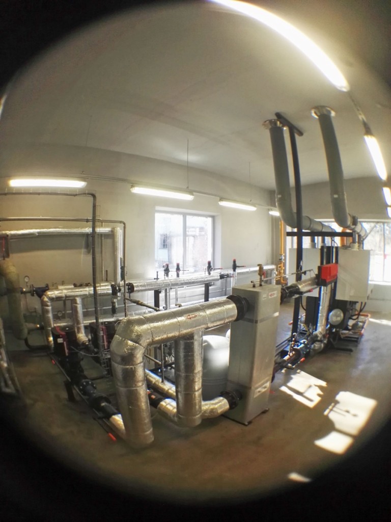 Pilsētas katlu māja, Viessmann 4 x 150kW katlu māja, gazifikācija