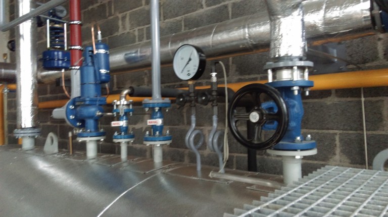 3 t/h tvaika ģenerators, gāzes apgāde
