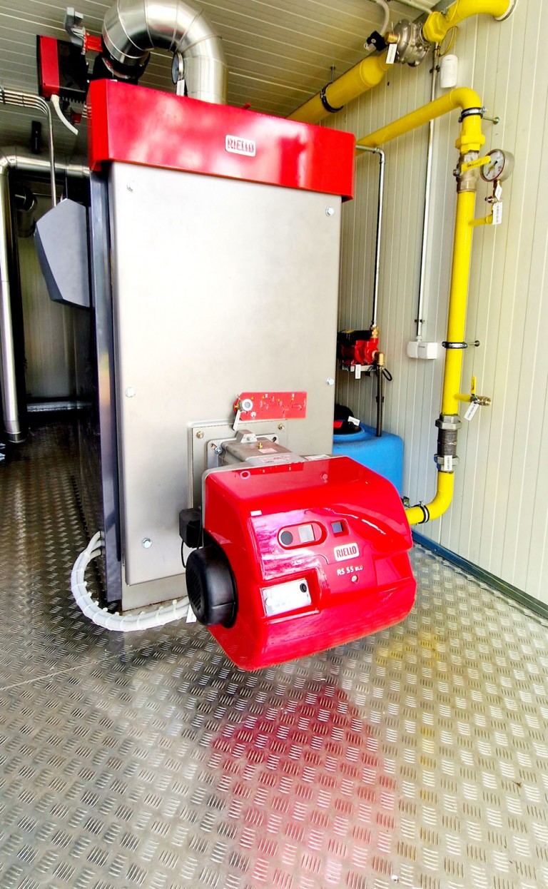 Avārijas konteinertipa katlu mājas 500kW un 800kW